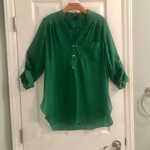 Gorgeous Emerald Green Blouse